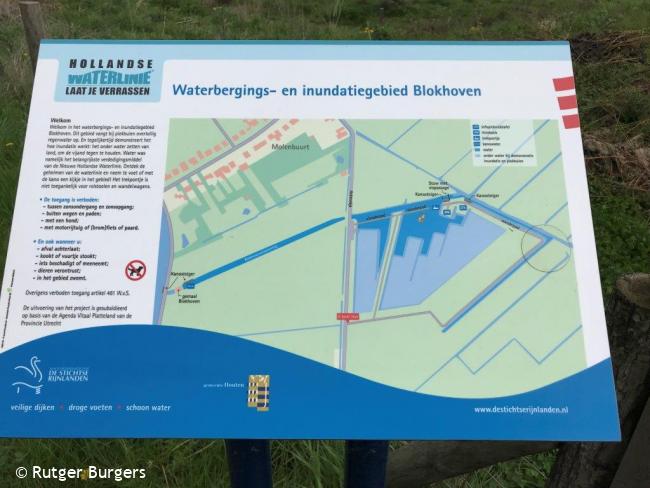 Waterberging in inundatie Blokhoven