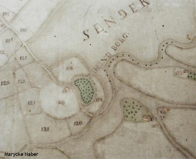 De Hondeborg in 1726
