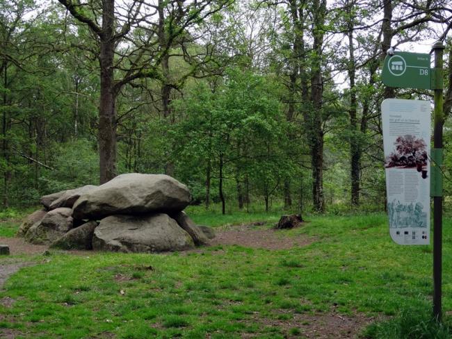 Een hunebed in het Kniphorstbos.