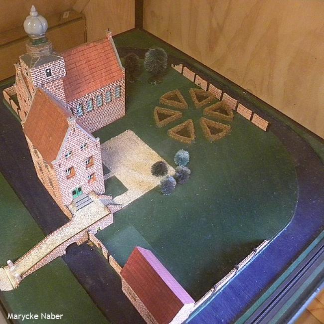 Maquette kasteel Werkeren