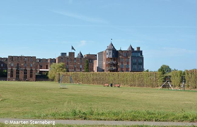 Kasteel/woonwijk Lelienhuyze in de Haverleij