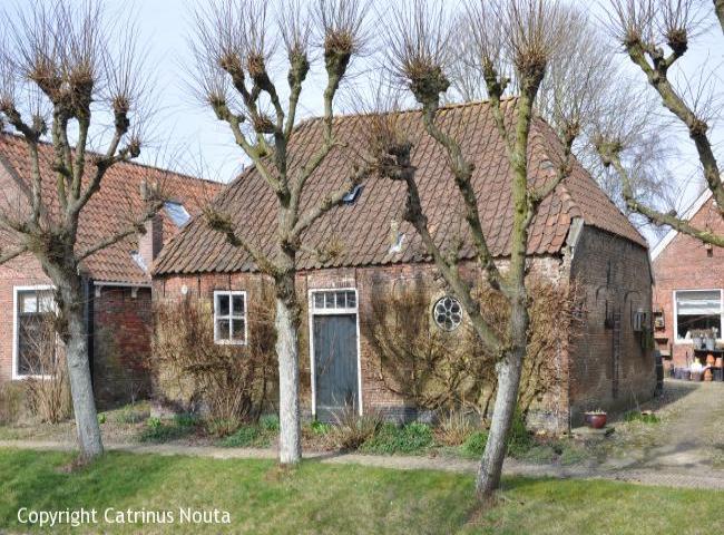 Elfstedentocht 11e etappe - monumentale woning in Alde Leie