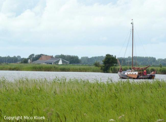 Elfstedentocht 5e etappe - nabij Hemelum