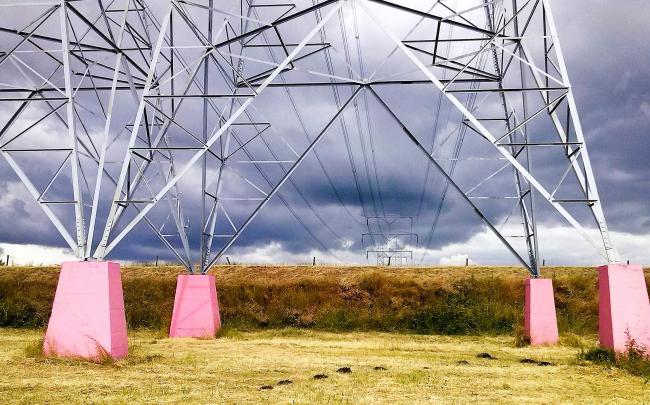 Door het westelijk deel van Landschapspark Pauwels