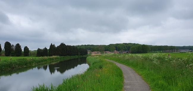 Kort en Prachtig Valleikanaal Rhenen