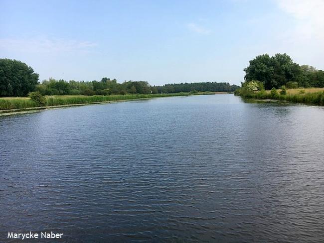 De Vecht vanaf de pont