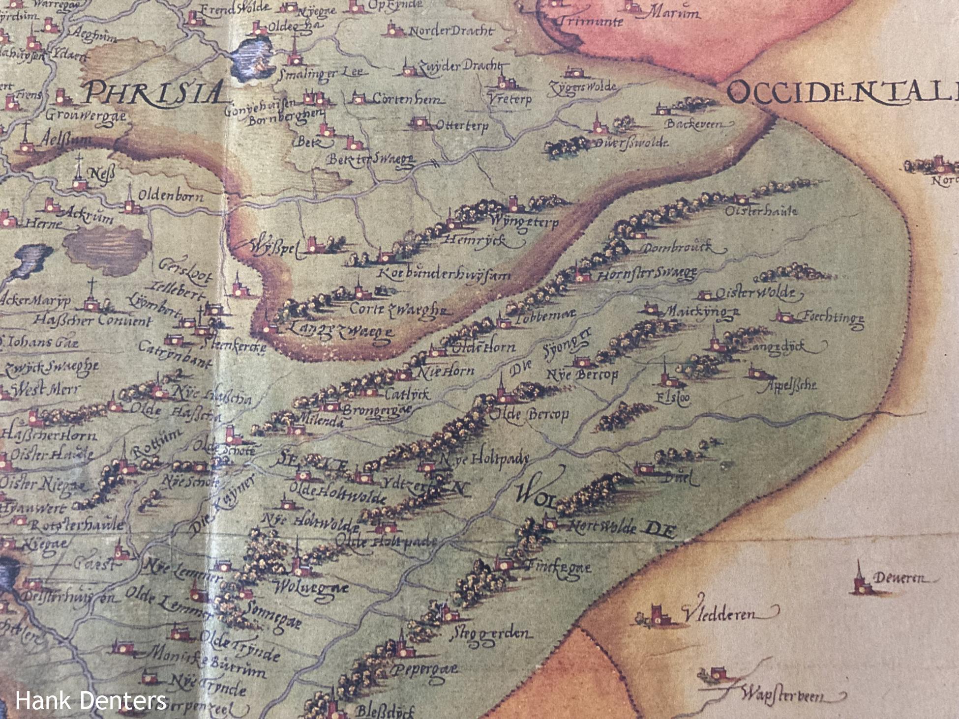 Historische atlas 1573 (uitsnede)