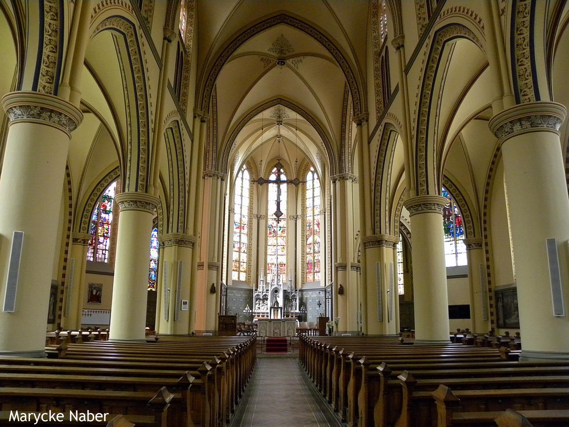 Interieur Sint Pancratiuskerk